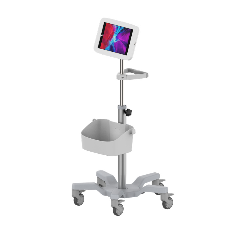 Anti-Theft Height-Adjustable Tablet Trolley – RS010-101 Anti-Theft Height-Adjustable Tablet Trolley – RS010-101