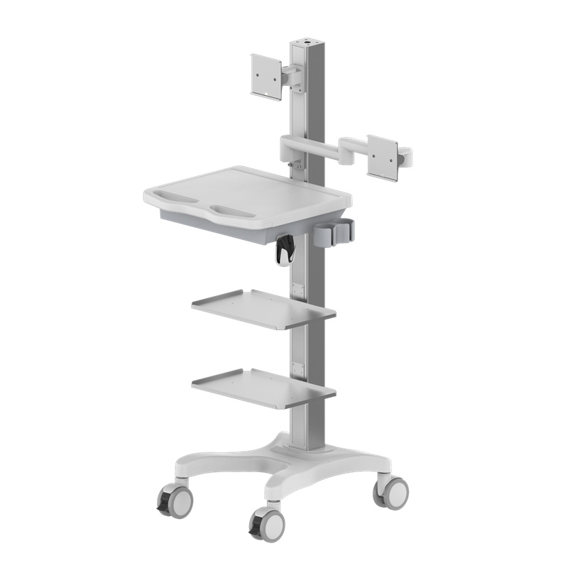 Height-Adjustable Computer Workstation Cart – TR700-200 Height-Adjustable Computer Workstation Cart – TR700-200