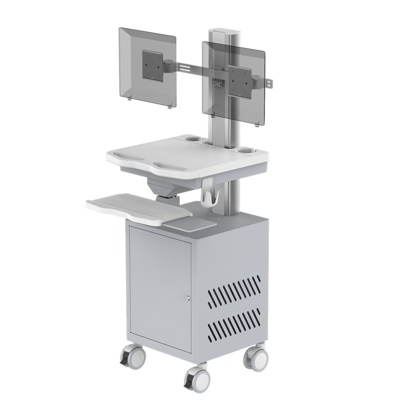 Dual-Screen Teaching Workstation Trolley – TR800 Dual-Screen Teaching Workstation Trolley – TR800