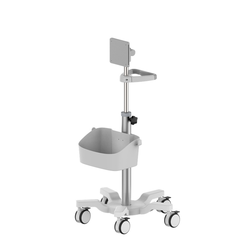 Height-Adjustable Patient Monitor Trolley – RS010C