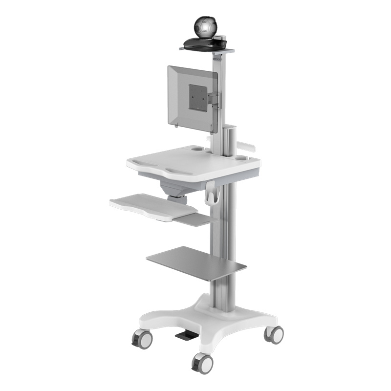 Height-Adjustable Computer Workstation Cart – TR800-100-12 Height-Adjustable Computer Workstation Cart – TR800-100-12