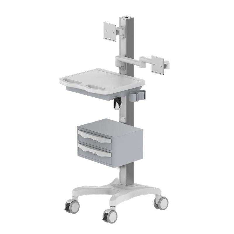 Height-Adjustable Computer Workstation Cart – TR700-200-XX Height-Adjustable Computer Workstation Cart – TR700-200-XX
