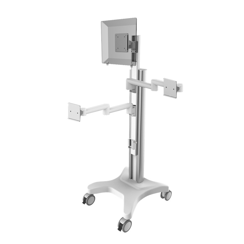 Height-Adjustable Computer Workstation Cart – TR800-200-XX Height-Adjustable Computer Workstation Cart – TR800-200-XX