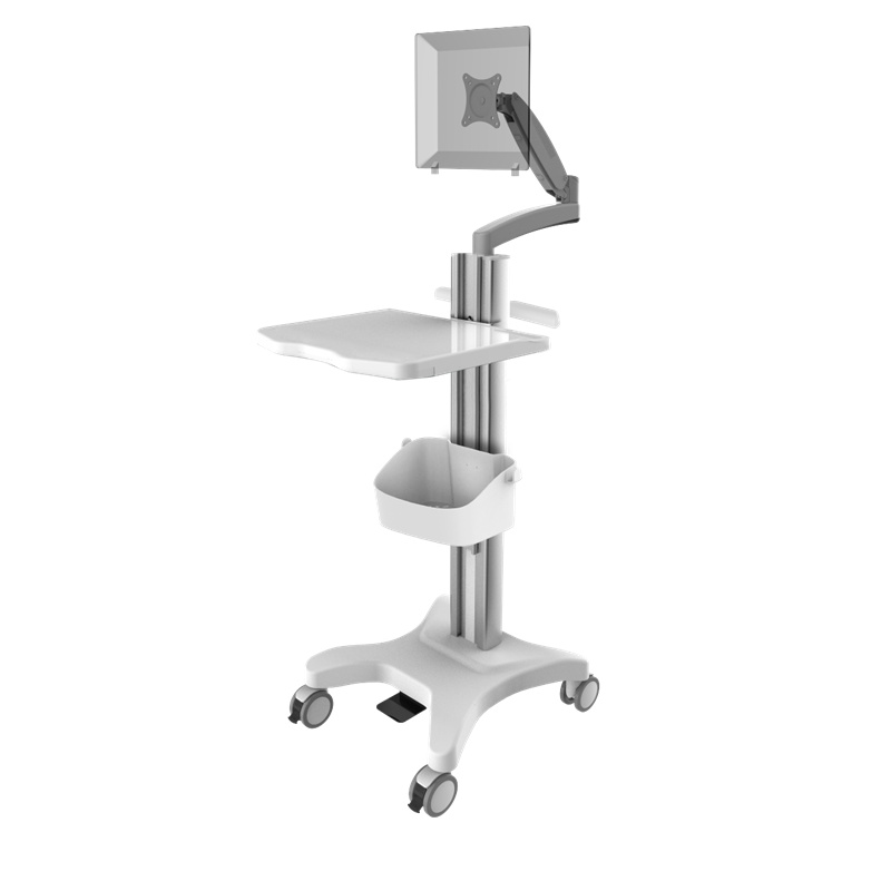 Height-Adjustable Computer Workstation Cart – TR800-100-XX Height-Adjustable Computer Workstation Cart – TR800-100-XX