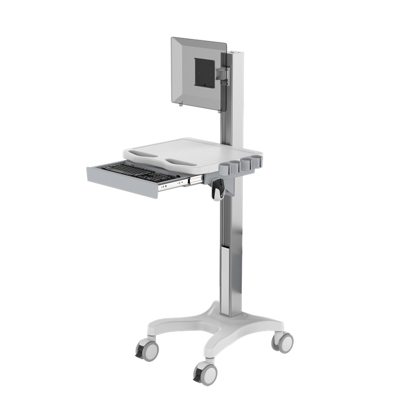 Height-Adjustable Computer Workstation Cart – TR700-200-XXX Height-Adjustable Computer Workstation Cart – TR700-200-XXX