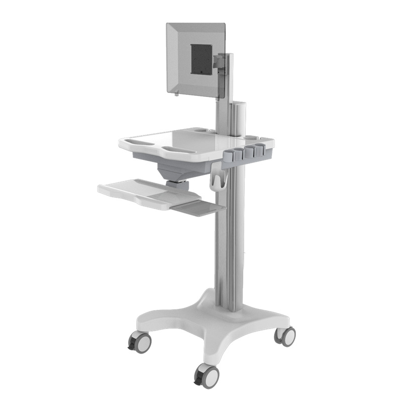 Height-Adjustable Computer Workstation Cart – TR800-100-XX Height-Adjustable Computer Workstation Cart – TR800-100-XX