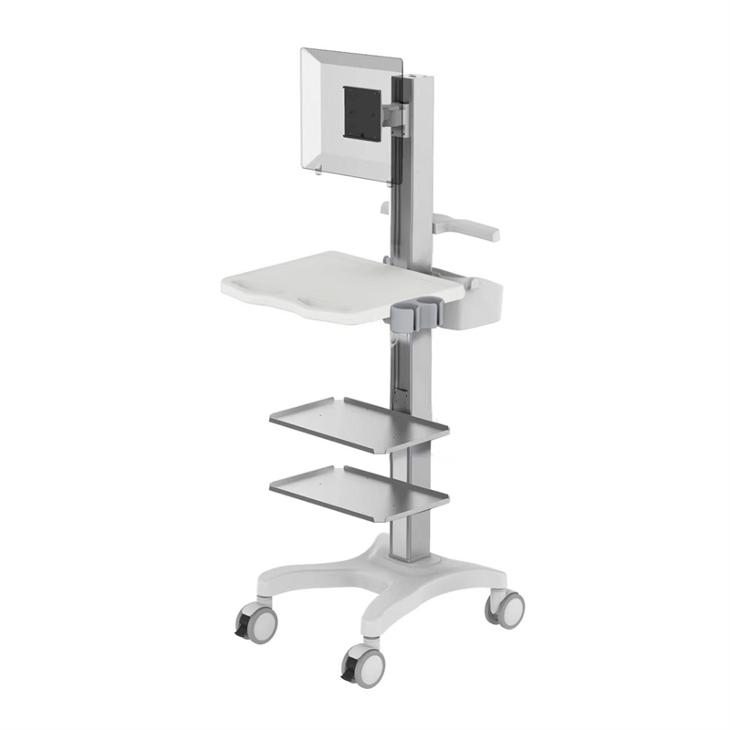 Height-Adjustable Computer Workstation Cart – TR700-200-XX Height-Adjustable Computer Workstation Cart – TR700-200-XX