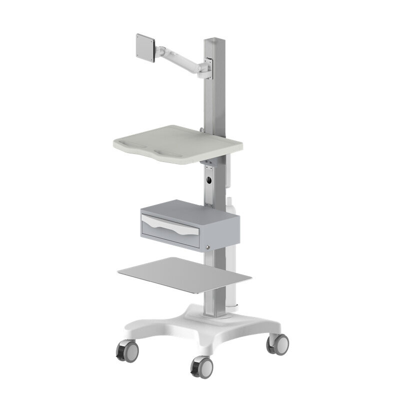 High flow ventilator cart/multi-function computer cart-Mechanical Lift TR800-200-XX