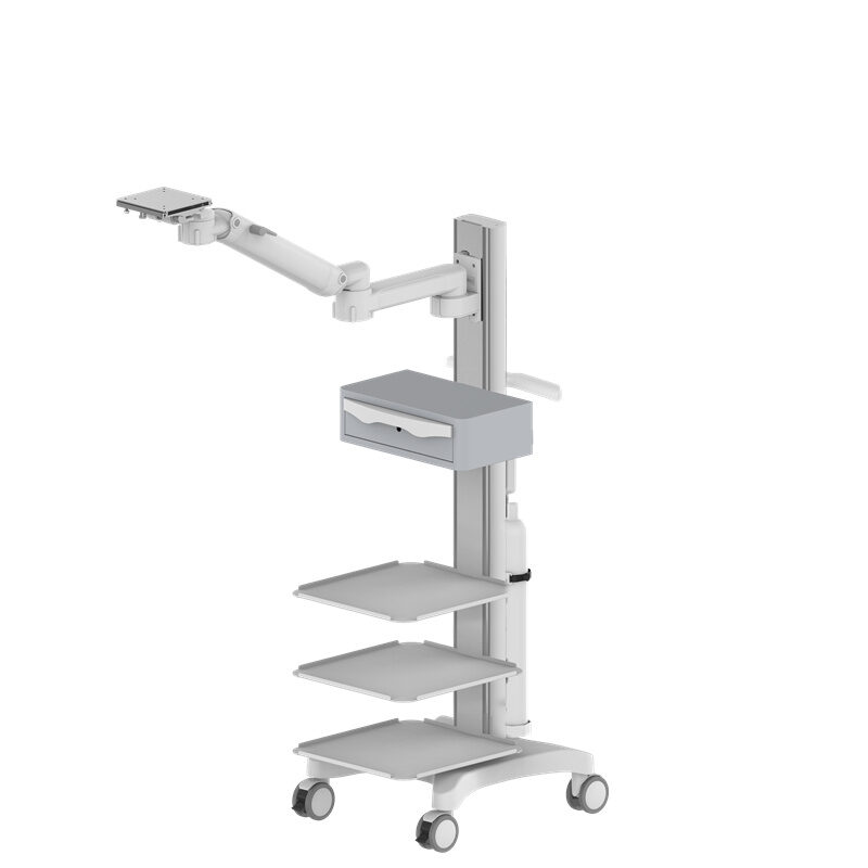 High flow ventilator cart/multi-function computer cart-Mechanical Lift TR800-200-XX