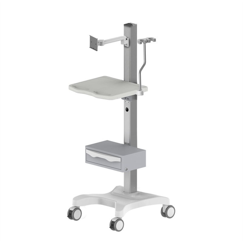 Height-Adjustable Computer Workstation Cart – TR700-200 Height-Adjustable Computer Workstation Cart – TR700-200