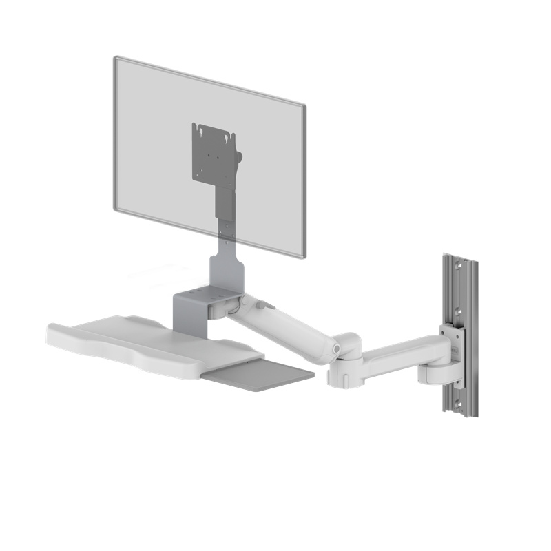 Height-Adjustable Computer Workstation Cart – WM800-12389 Height-Adjustable Computer Workstation Cart – WM800-12389