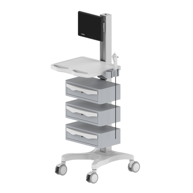 Height-Adjustable Ultrasound Trolley – TR700-200 Height-Adjustable Ultrasound Trolley – TR700-200