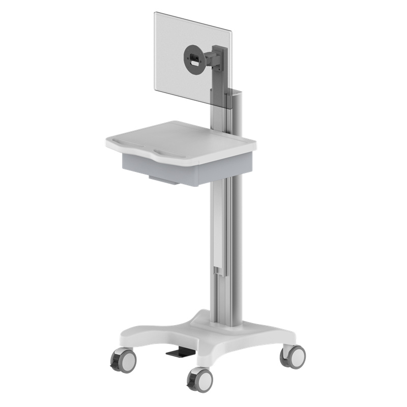 Height-Adjustable Computer Workstation Cart – TR800-100-XX Height-Adjustable Computer Workstation Cart – TR800-100-XX