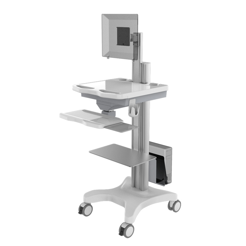 Height-Adjustable Computer Workstation Cart – TR800-200-XX Height-Adjustable Computer Workstation Cart – TR800-200-XX