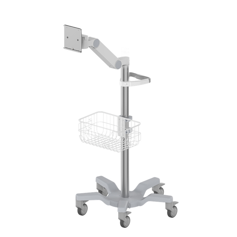 Height-Adjustable Medical Equipment Trolley – RS010-101-XX Height-Adjustable Medical Equipment Trolley – RS010-101-XX
