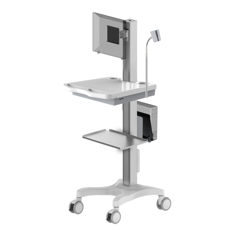 Height-Adjustable Computer Workstation Cart – TR700-200-XX Height-Adjustable Computer Workstation Cart – TR700-200-XX