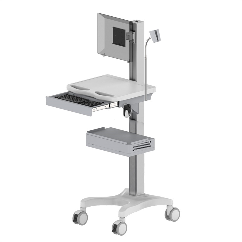 Height-Adjustable Computer Workstation Cart – TR700-200-XX Height-Adjustable Computer Workstation Cart – TR700-200-XX