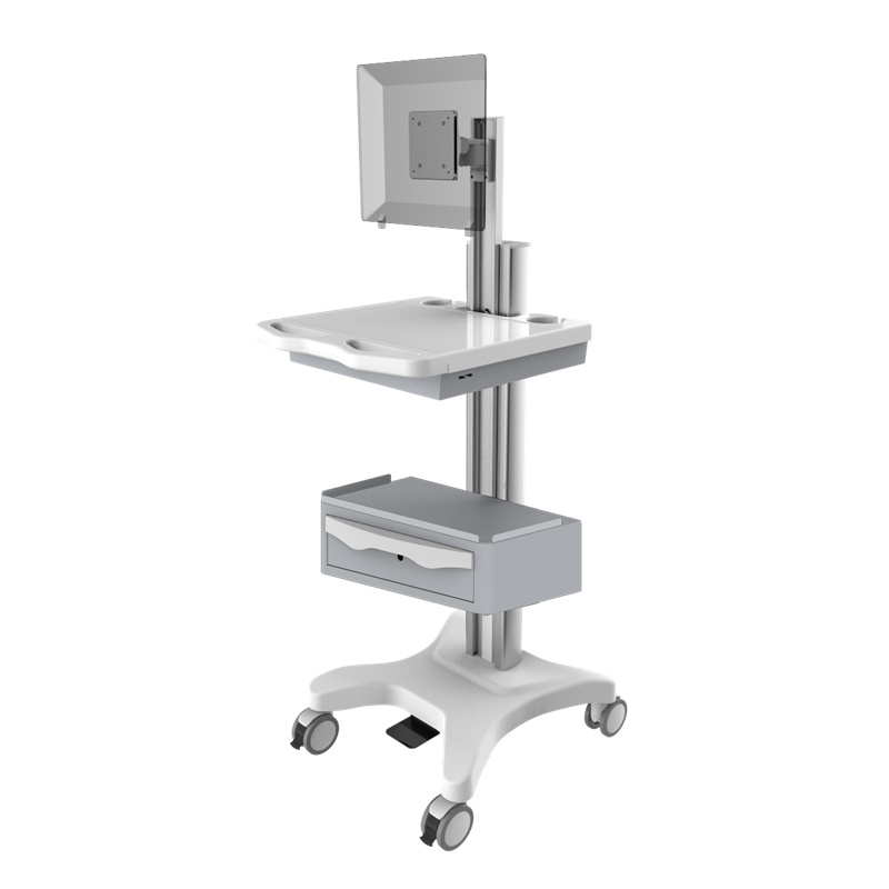 Height-Adjustable Computer Workstation Cart – TR800-200-1 Height-Adjustable Computer Workstation Cart – TR800-200-1