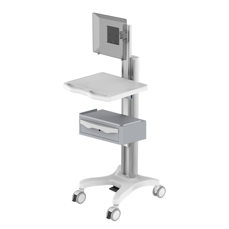 Height-Adjustable Computer Workstation Cart – TR700-100-6 Height-Adjustable Computer Workstation Cart – TR700-100-6