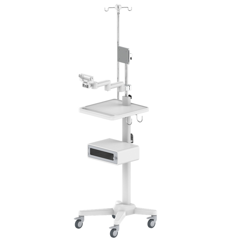 Chariot d’uroscope cystoscopique – Chariot endoscopique – Petit poste de travail – RS008