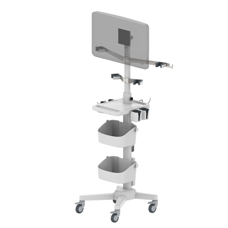 Chariot de vidéolaryngoscope – Chariot d’endoscope – Petit poste de travail – RS008