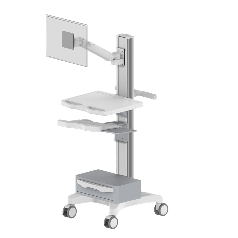 Computer Workstation Cart – TR800-300-XX Computer Workstation Cart – TR800-300-XX