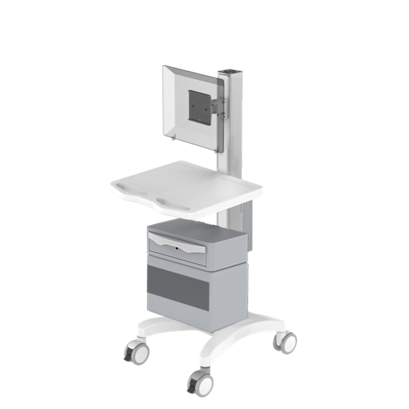 Height-Adjustable Computer Workstation Cart – TR700-200-XX Height-Adjustable Computer Workstation Cart – TR700-200-XX