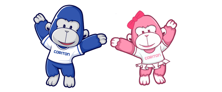 Lucky Gorilla & Sweetie Gorilla