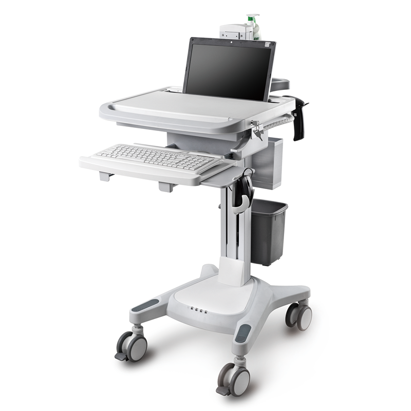 Laptop Cart – Basic Pneumatics Lift(Hand Lever）S Series Large Base – SUN800-16203