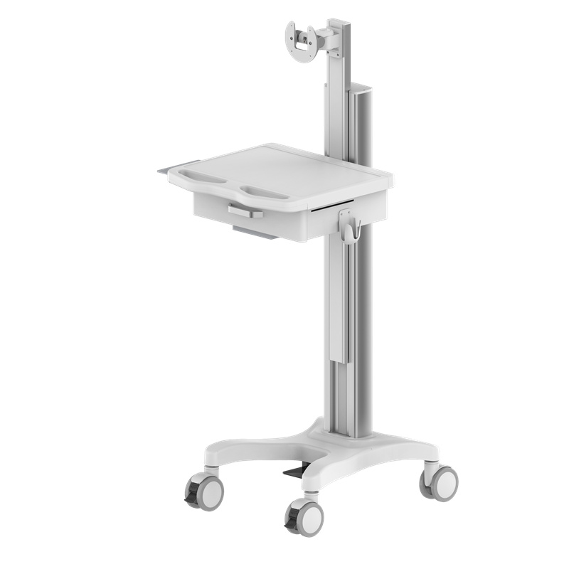 Height-Adjustable Computer Workstation Cart – TR700-100-XX Height-Adjustable Computer Workstation Cart – TR700-100-XX