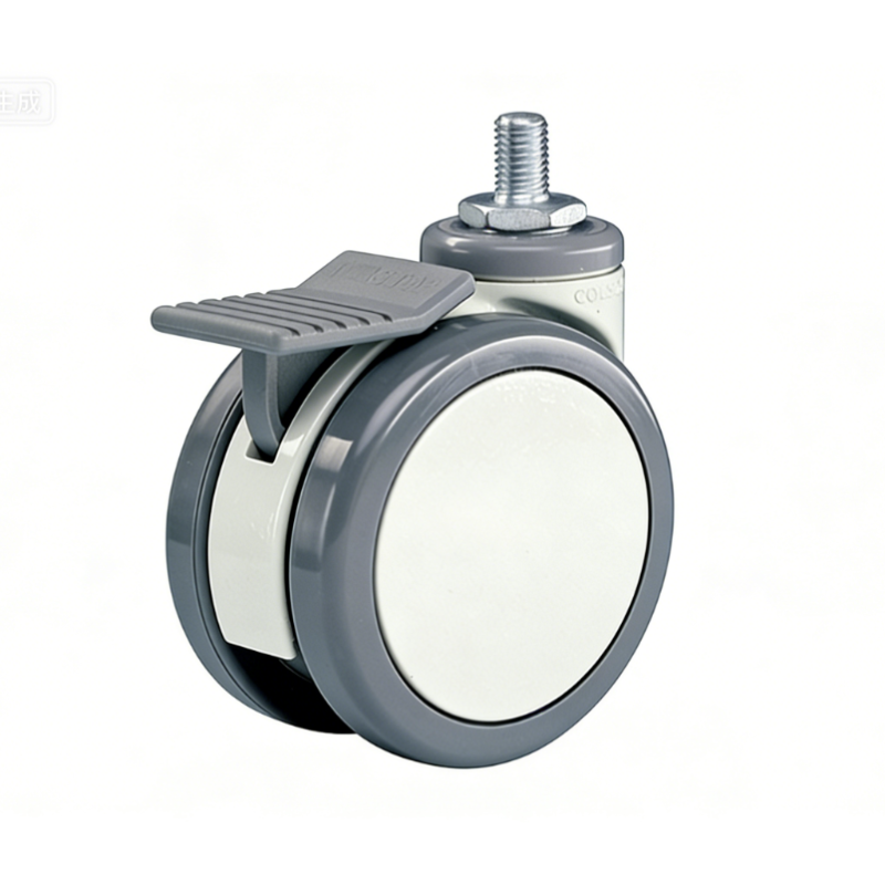 4 inch swivel caster M12threaded stemwith brake Keshun 4 inch swivel caster M12threaded stemwith brake Keshun
