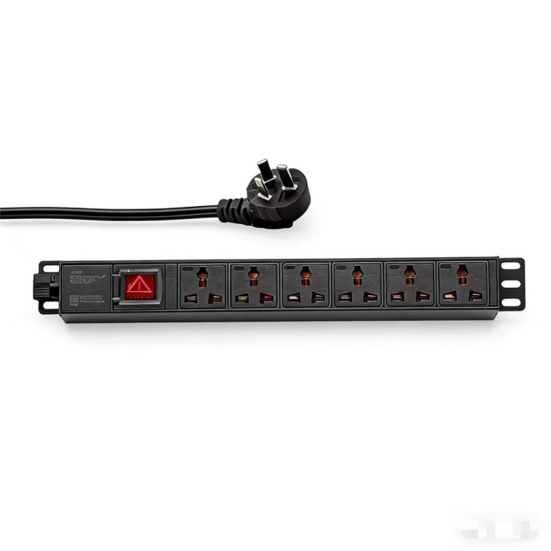 US standard 6 outlet power strip cable length3 m 10 A vertical outlets US standard 6 outlet power strip cable length3 m 10 A vertical outlets