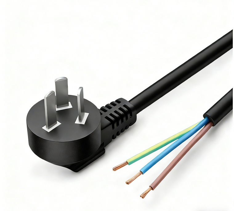 Chinese standard power cord 3core 10 A 250 V 1 sq mm cable length1.3 m Chinese standard power cord 3core 10 A 250 V 1 sq mm cable length1.3 m